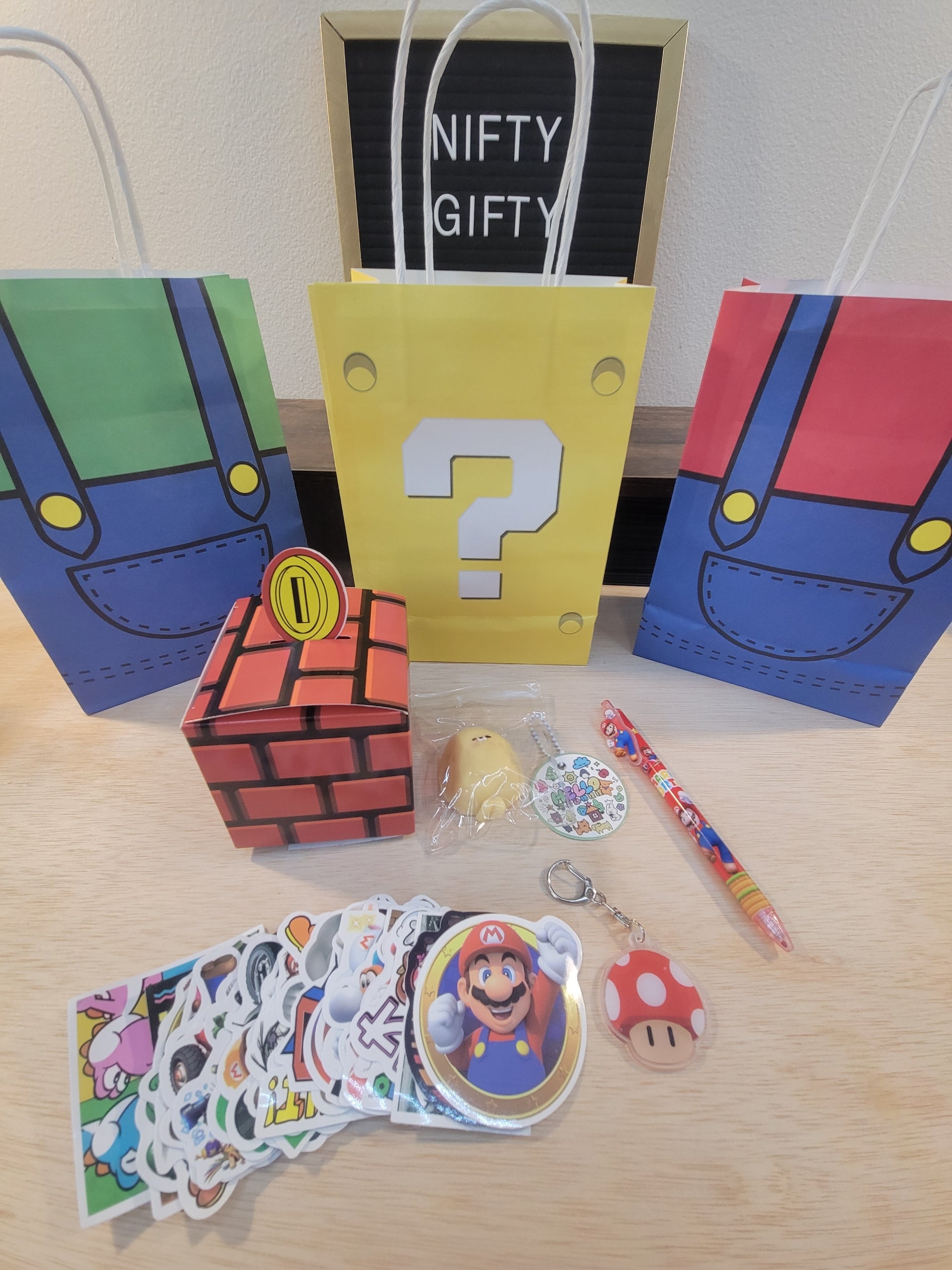 Themed Party Bags! Mario